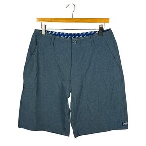 AFTCO Blue Fishing Shorts Size 30 American Fishing Tackle Co. Men's Outdoor